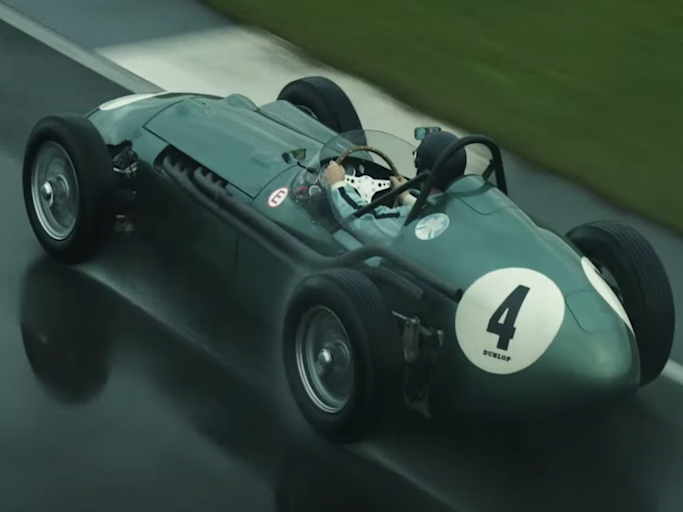 The DBR4 takes to the track