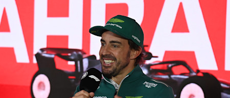 Smiles for the media.