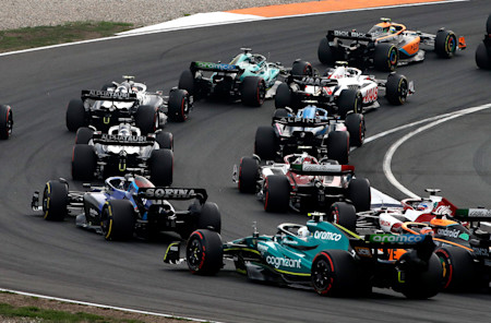 Both Lance and Sebastian were able to make up positions in the early stages.