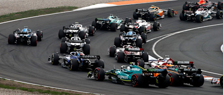 Both Lance and Sebastian were able to make up positions in the early stages.