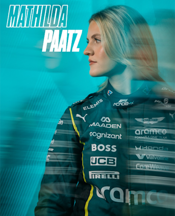 F1 ACADEMY Insta Mathilda debut