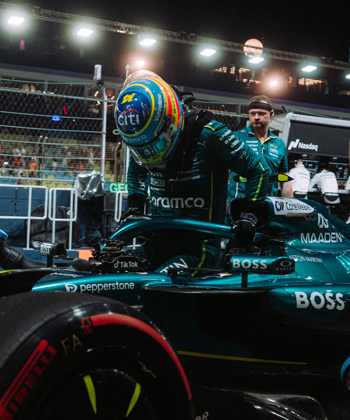 Singapore GP Fernando FP2