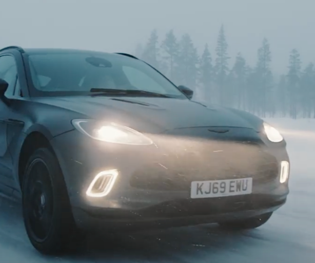 Sebastian Vettel x Aston Martin DBX