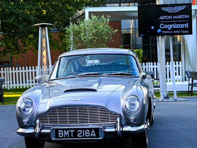 Aston Martin DB5 Goldfinger at I / AM GBR event