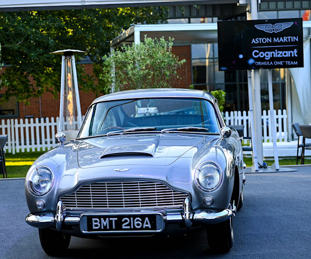 Aston Martin DB5 Goldfinger at I / AM GBR event