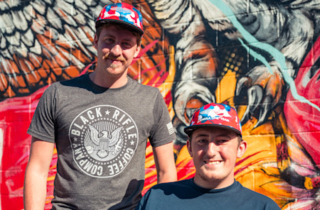 "We're here for the United States Grand Prix. We'll be watching the race from Turn 19. We're really excited it's our first race."