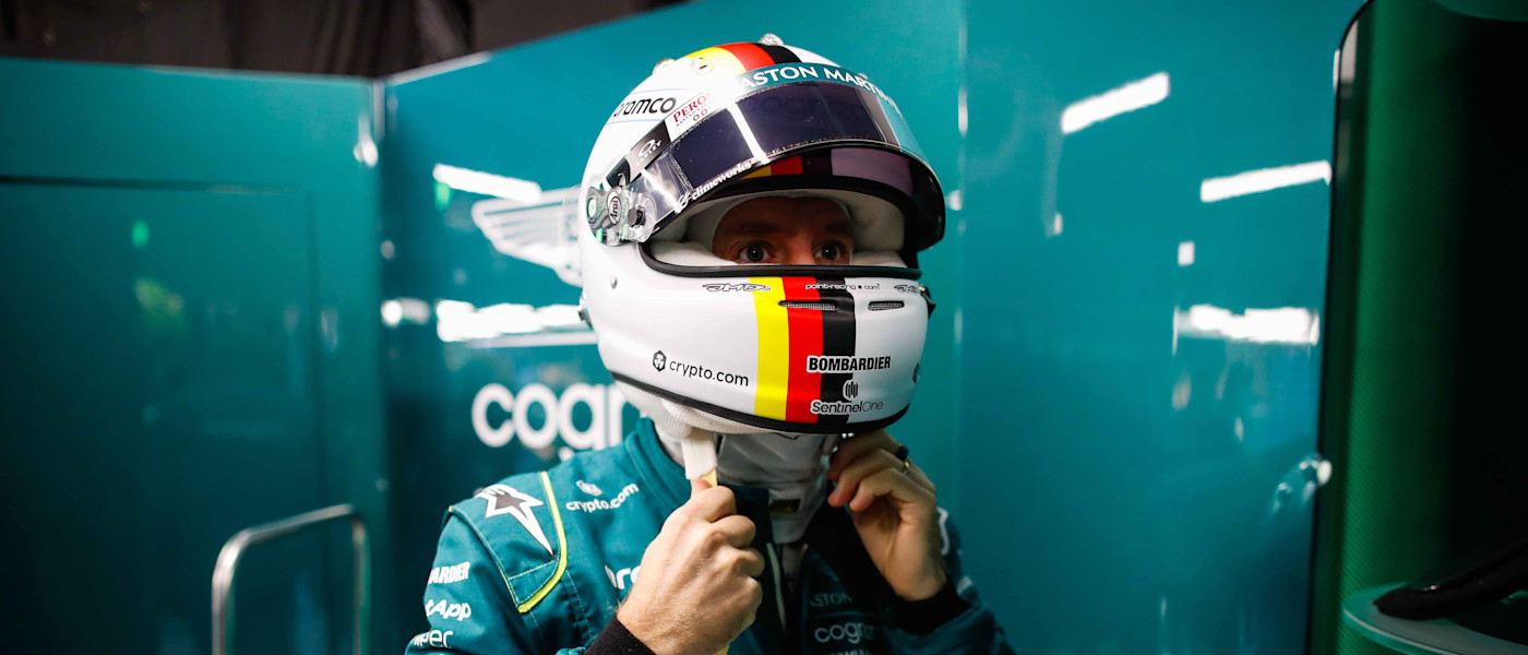 Sebastian Vettel, 2022 Barcelona testing