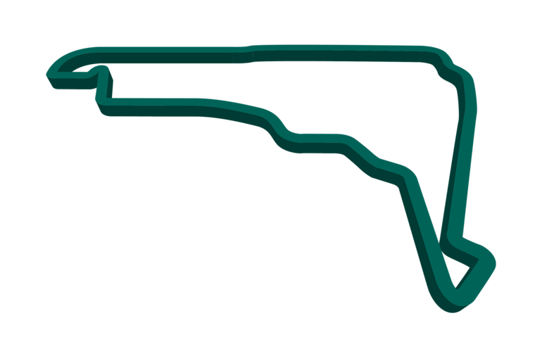 2021 Mexican GP track map