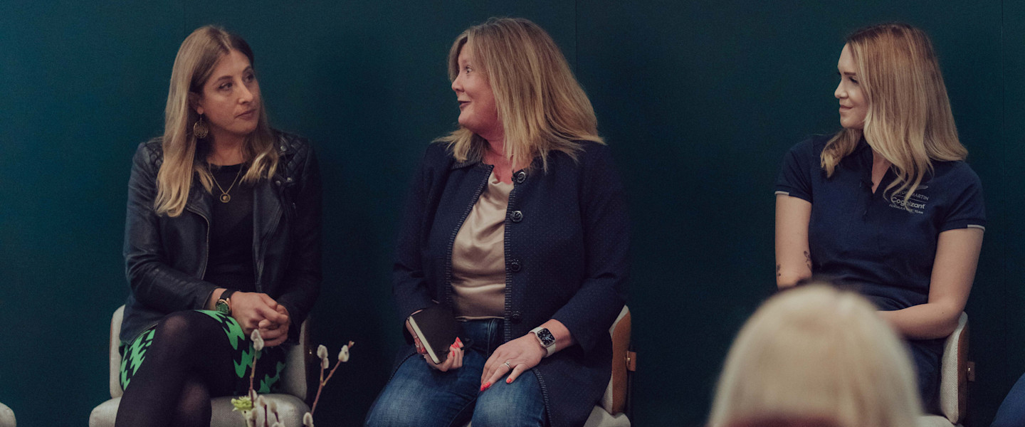 The panel share their experiences