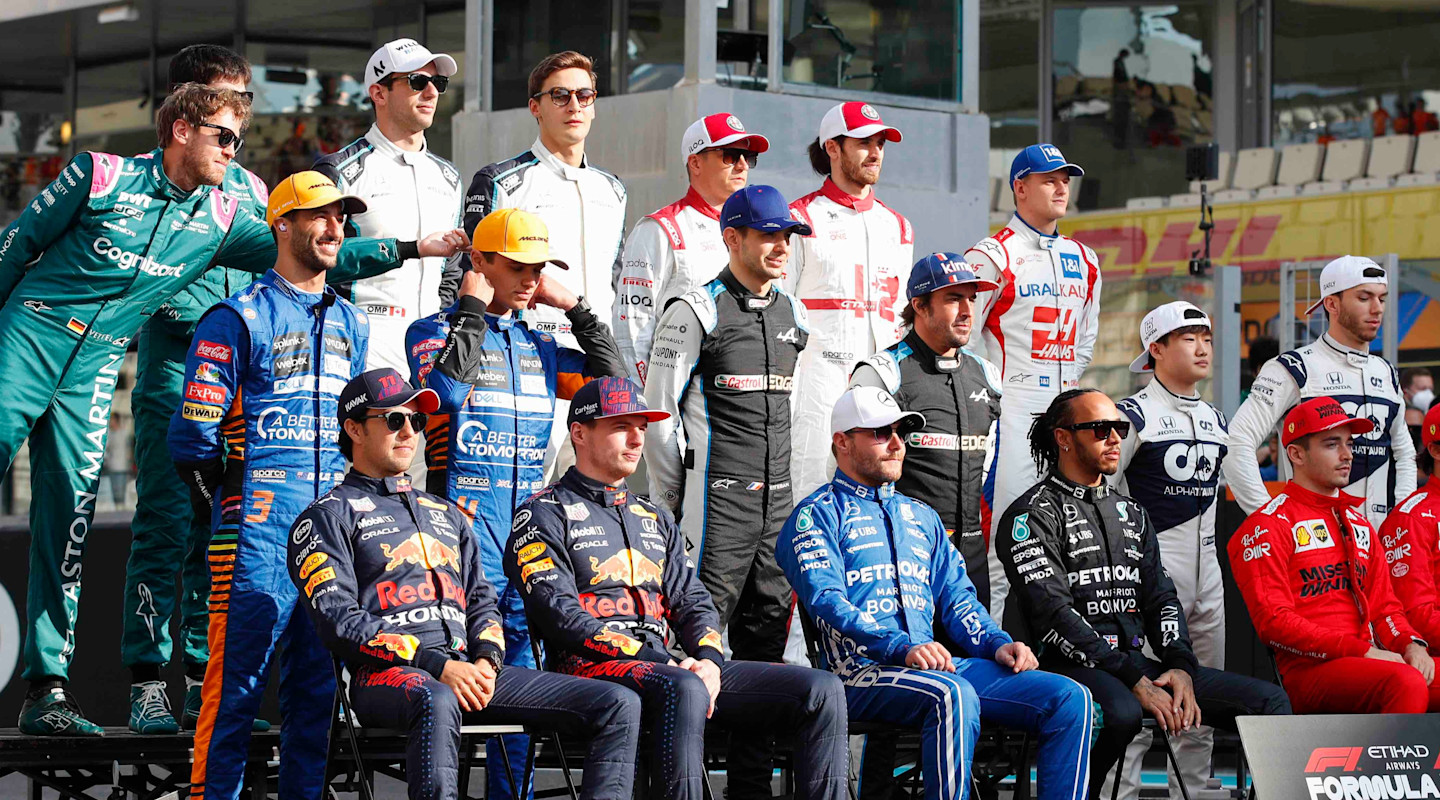 2021 F1 driver line-up