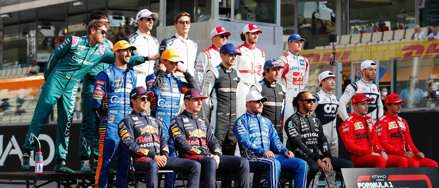 2021 F1 driver line-up
