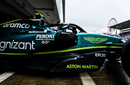 Sebastian left the garage at the start of Free Practice One to return to a circuit with many happy memories.