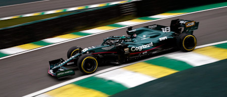 A tough day for Lance eventually ends in retirement after collision damage.