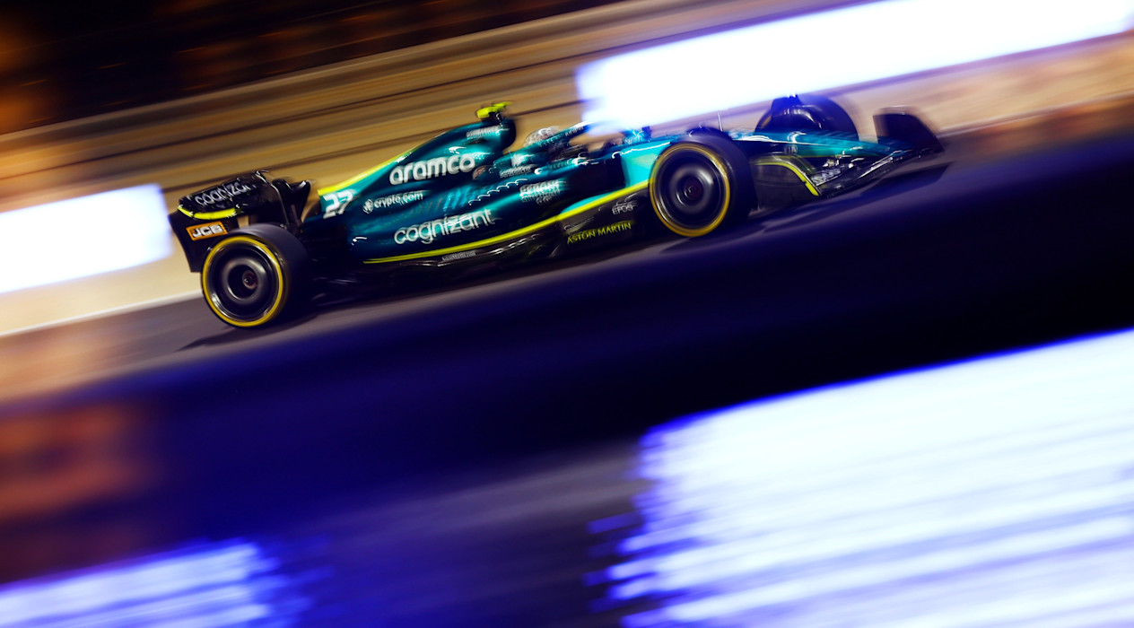 Nico Hülkenberg, Bahrain GP practice