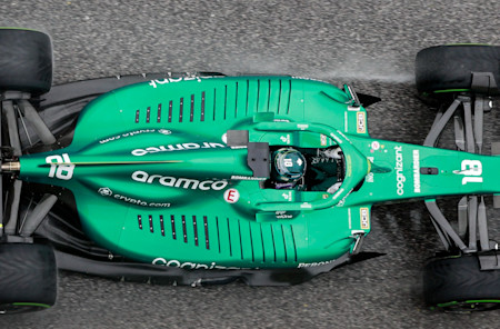 The team made early ground in Q1 by boldly choosing to run the Intermediate tyre early on
