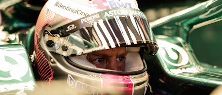 Sebastian focuses ahead of qualifying for the Russian Grand Prix