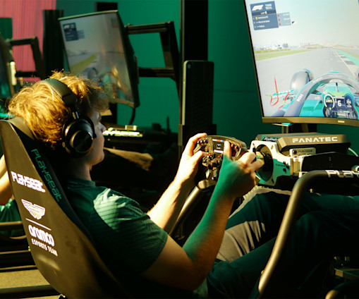 Aston Martin Aramco Esports team signs off on 2025 British F4 Esports campaign