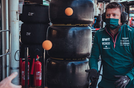 Warming up with some reaction training