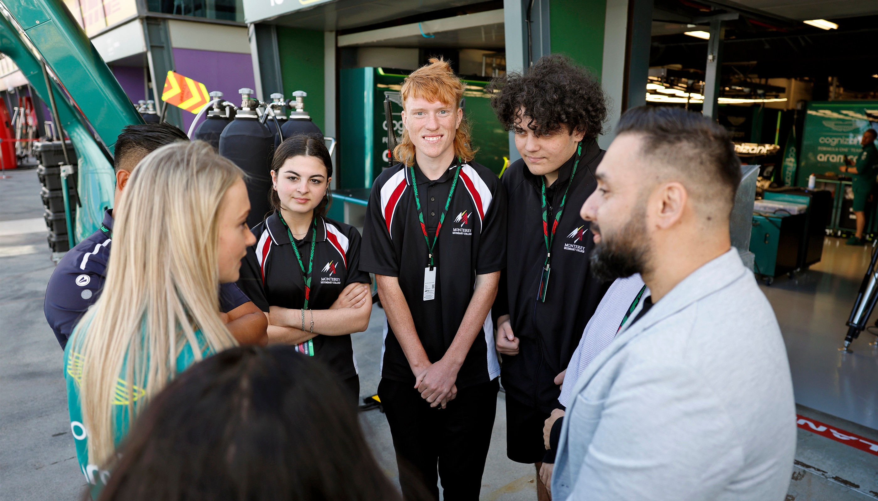Make A Mark | AMF1 and Cognizant bring STEM careers to life at the ...