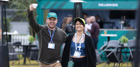 Some of our I / AM members joined us at our Lawn Event. 