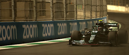 Sebastian was forced to retire late on in the race