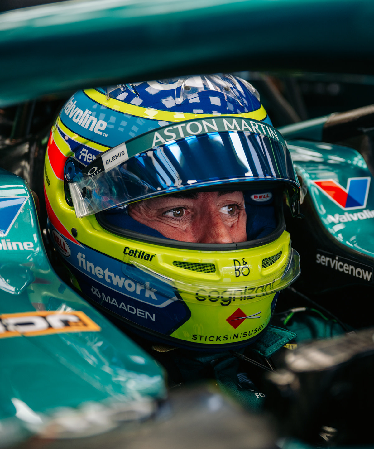 Fernando Abu Dhabi qualifying image