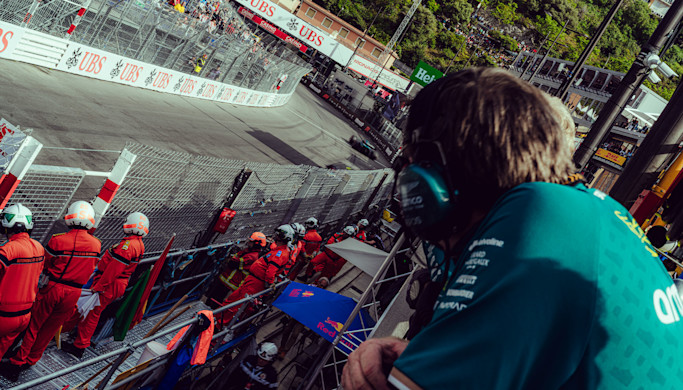 Monaco race page header