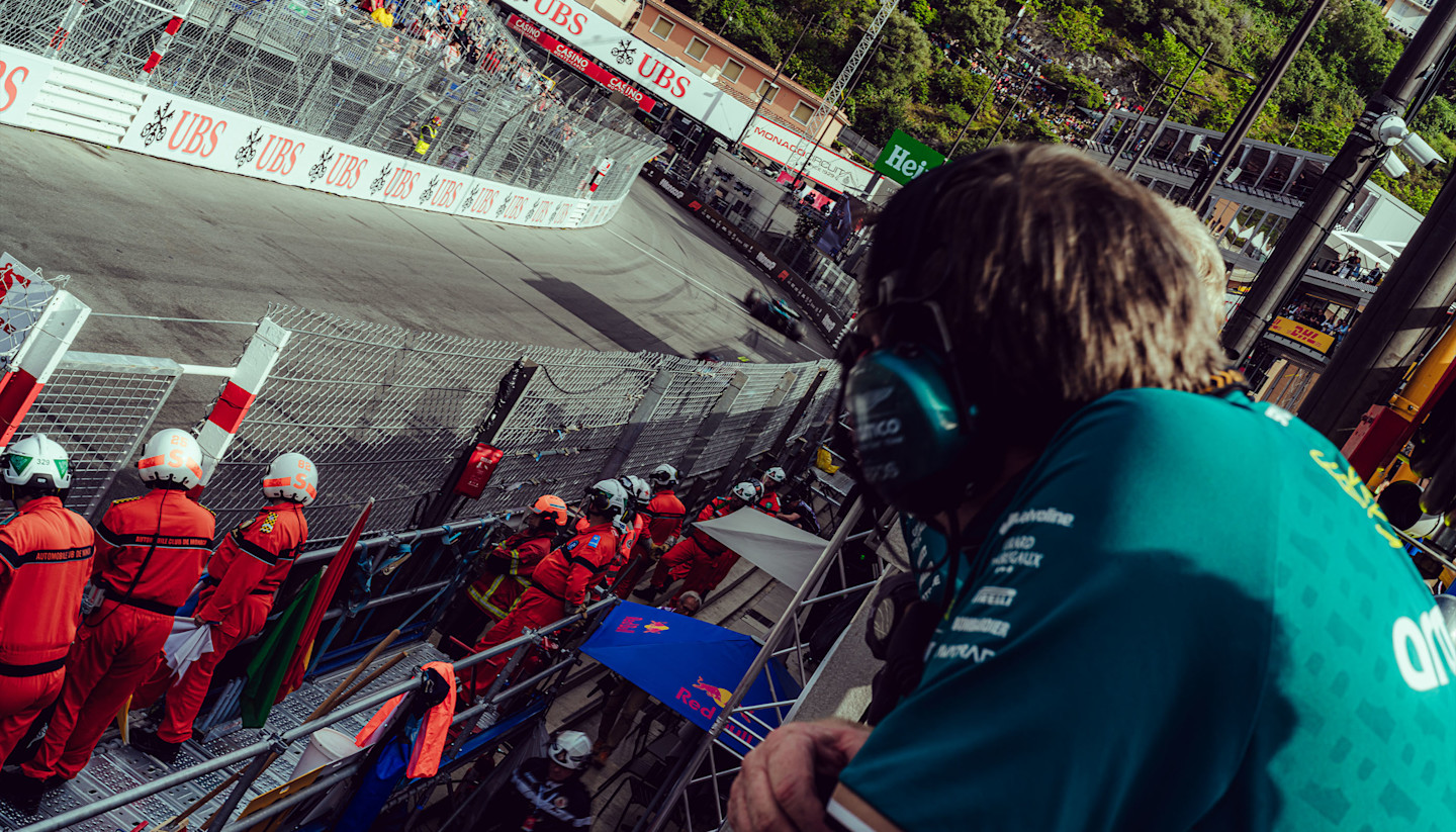 Monaco race page header