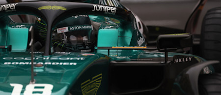 Lance gained four places in the race, but it wasn't enough to score points