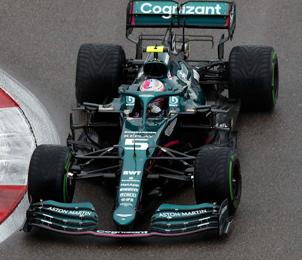 Sebastian Vettel, 2021 Russian Grand Prix