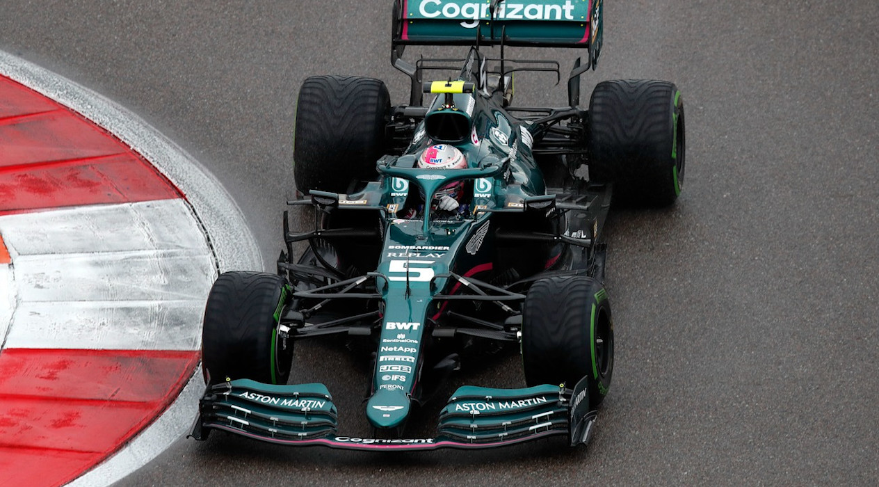 Sebastian Vettel, 2021 Russian Grand Prix