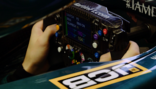 AMR21 steering wheel