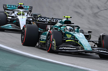 Sebastian had a very strong opening stint, capitalising on incidents for other drivers and running in the top three briefly.