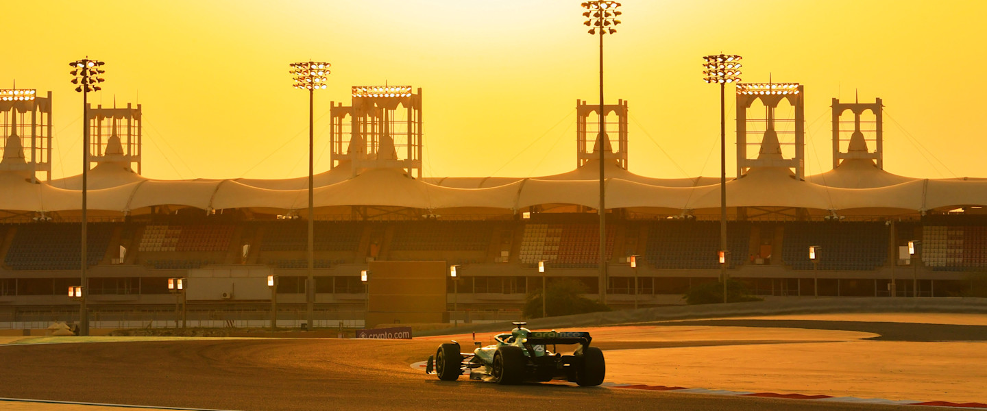 Lance Stroll, Bahrain testing