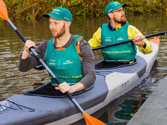 Movember paddle challenge
