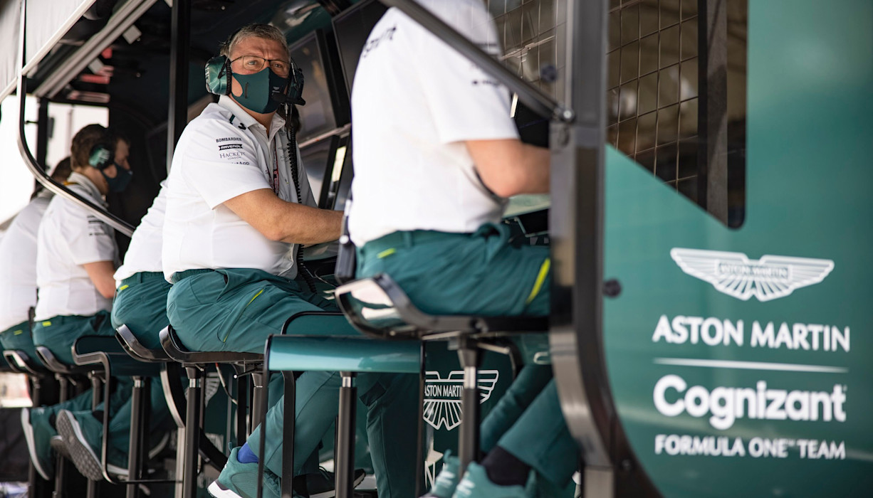 Otmar Szafnauer 2021 Bahrain pre-season testing