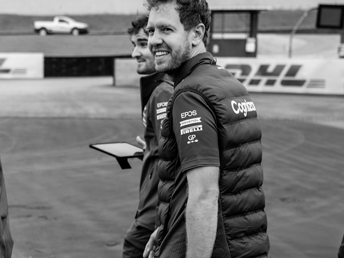 Sebastian Vettel, shot by Conor McDonnell