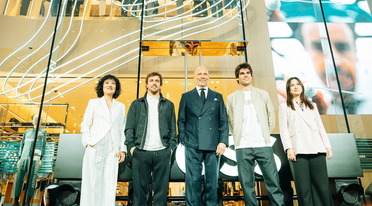 BOSS store opening header