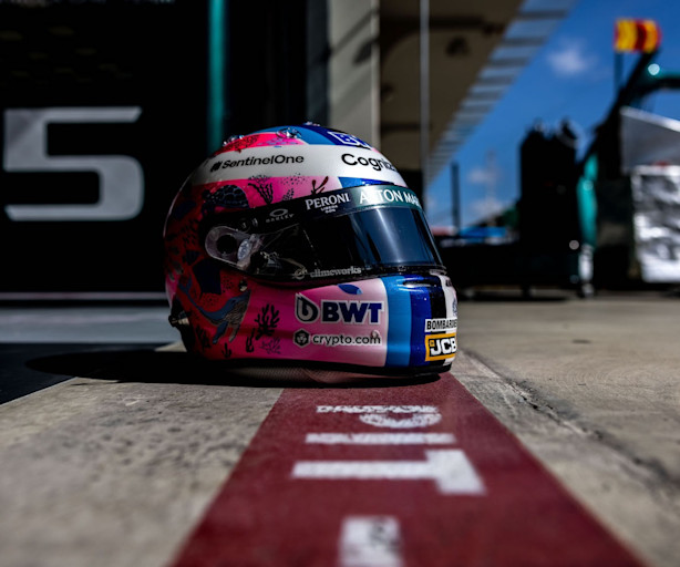 Sebastian's Turkish Grand Prix helmet