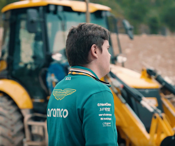 JCB swap video image