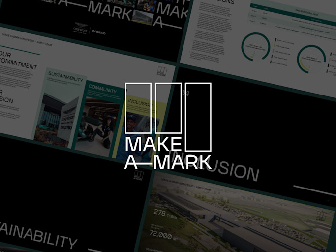 Make a mark homepage hero