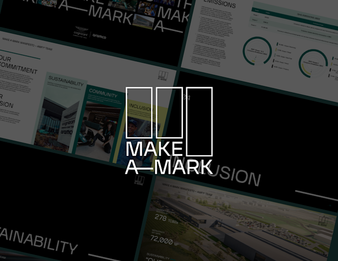 Make a mark homepage hero