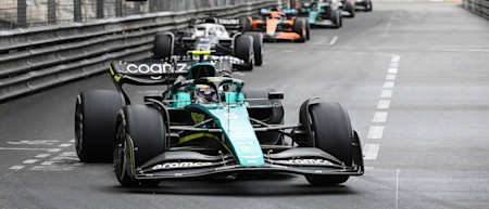 Sebastian keeps Pierre Gasly and Daniel Ricciardo at bay 