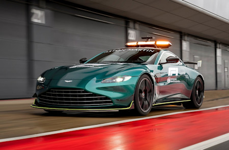 The new Aston Martin Vantage Safety Car