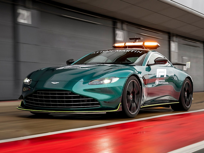 The new Aston Martin Vantage Safety Car