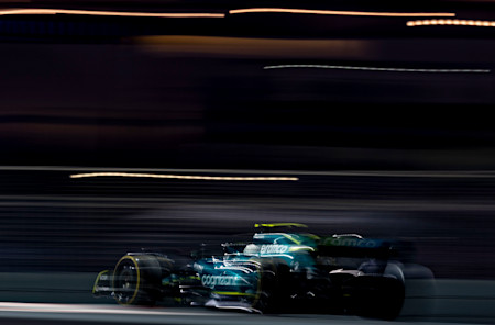 Sebastian had a long opening stint on the Medium tyres, which put him on course for a one-stop strategy.