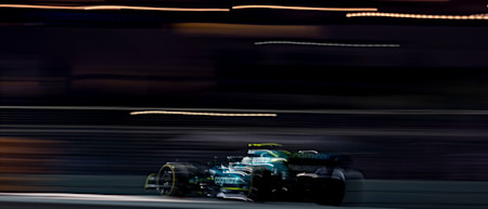 Sebastian had a long opening stint on the Medium tyres, which put him on course for a one-stop strategy.