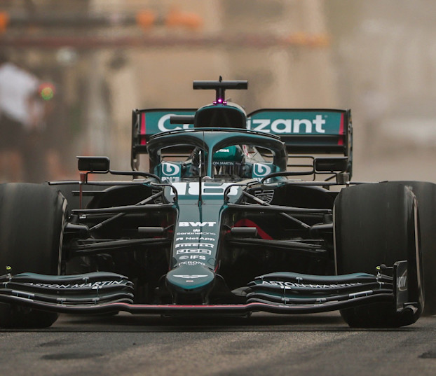 Lance Stroll 2021 Bahrain pre-season test