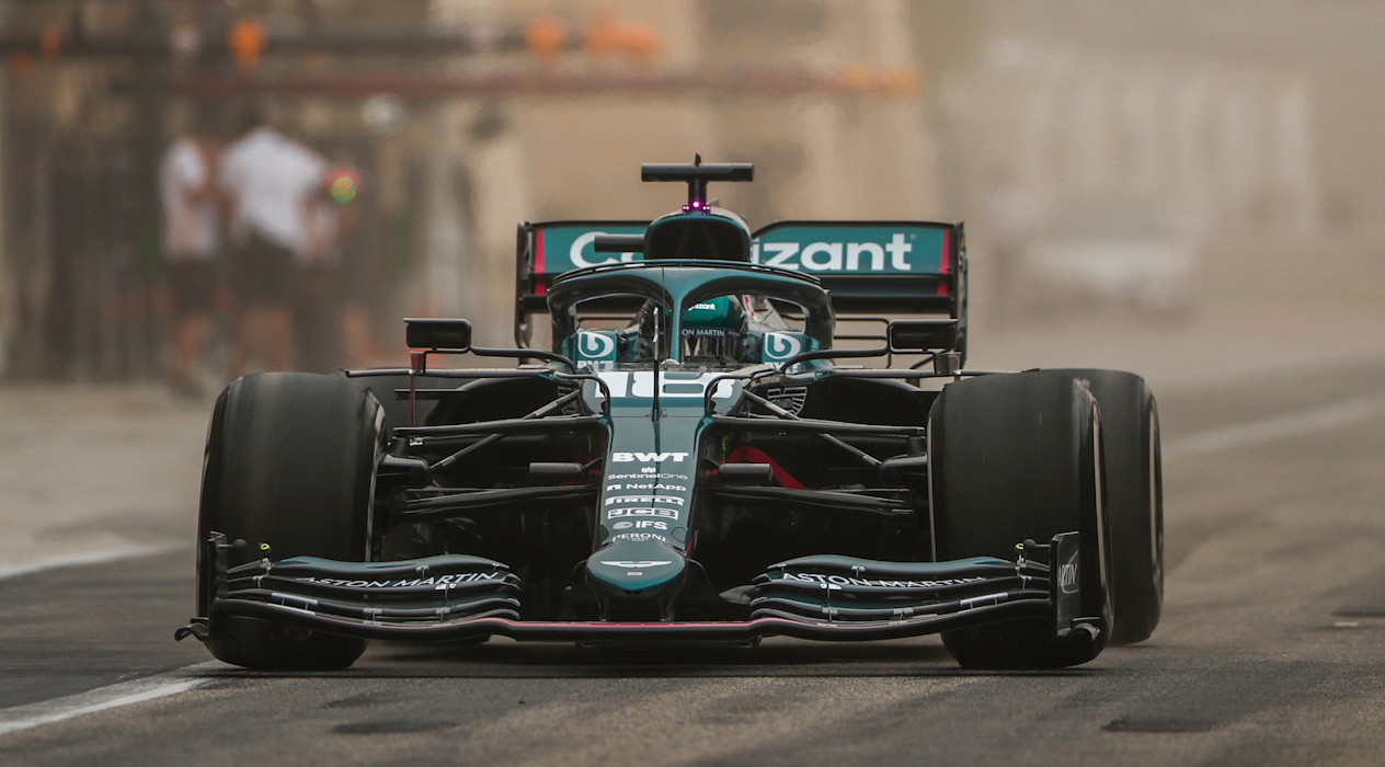 Lance Stroll 2021 Bahrain pre-season test