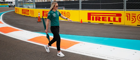 Jessica Hawkins was one of the first to experience the Miami track, bringing exclusive insight to our fans